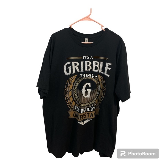 Men’s “It’s a Gribble Thing” Black T-Shirt Size 2XL - Picture 1 of 6